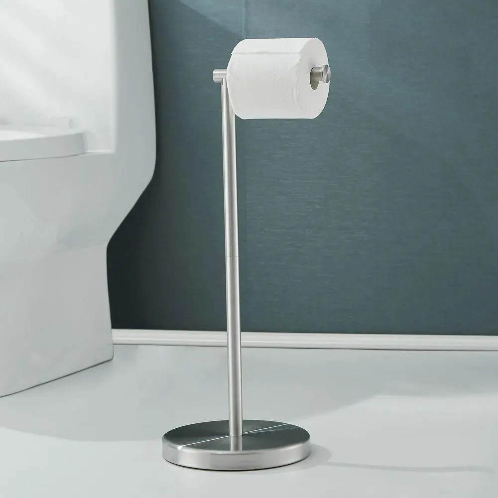 حامل المناشف الورقية، حامل لفافة المناشف الورقية للحمام المطبخ، حامل المناشف الورقية من الفولاذ المقاوم للصدأ #4