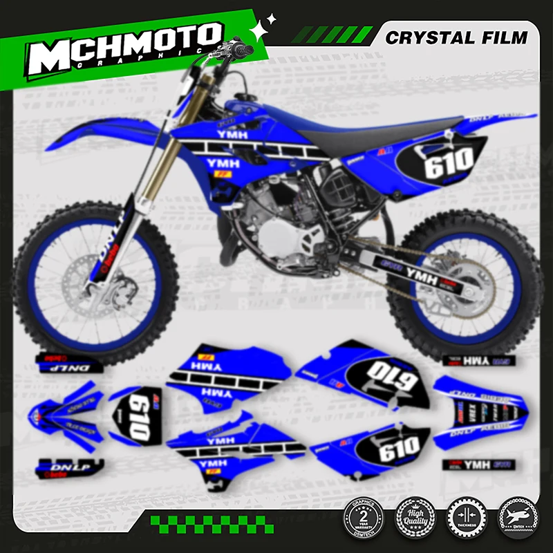 

MCHMFG наборы наклеек на мотоцикл для YAMAHA 2015 2016 2017 2018 2019 2020 2021 YZ85