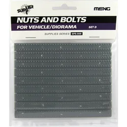 Meng Model Military Model SPS-009 SET D NUTS AND BOLTS FOR VEHICLE/DIORAMA