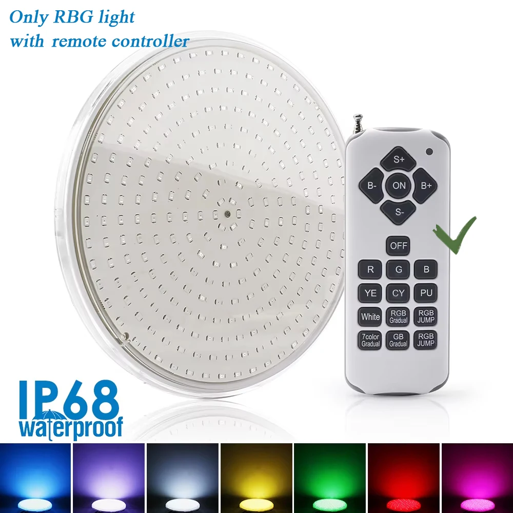 

SINJIAlight 35 Вт светодиодная лампа для бассейна RGB 12В