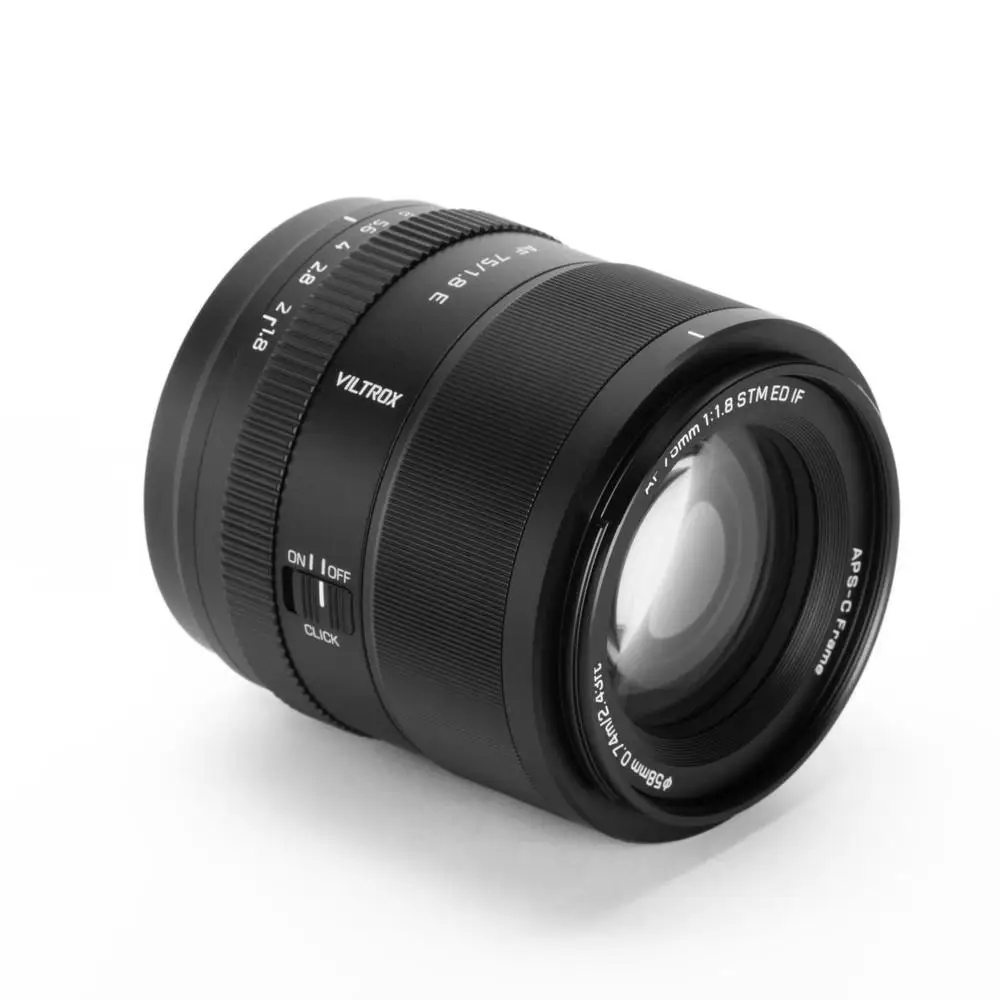Viltrox 75mm F1.8 EVO APS-C Autofokus Porträt-Teleobjektiv für Sony E FX Fuji X Nikon Z Mount A6300
