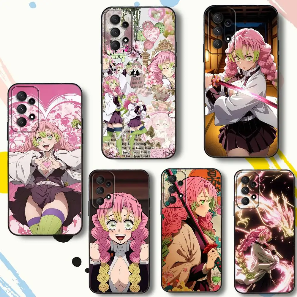 

MitsuriS Anime K-Kanroji Phone Case For Samsung Galaxy A 80,72,73,91,53,22,51,52,5G,Plus,J,Note Soft Black Cover