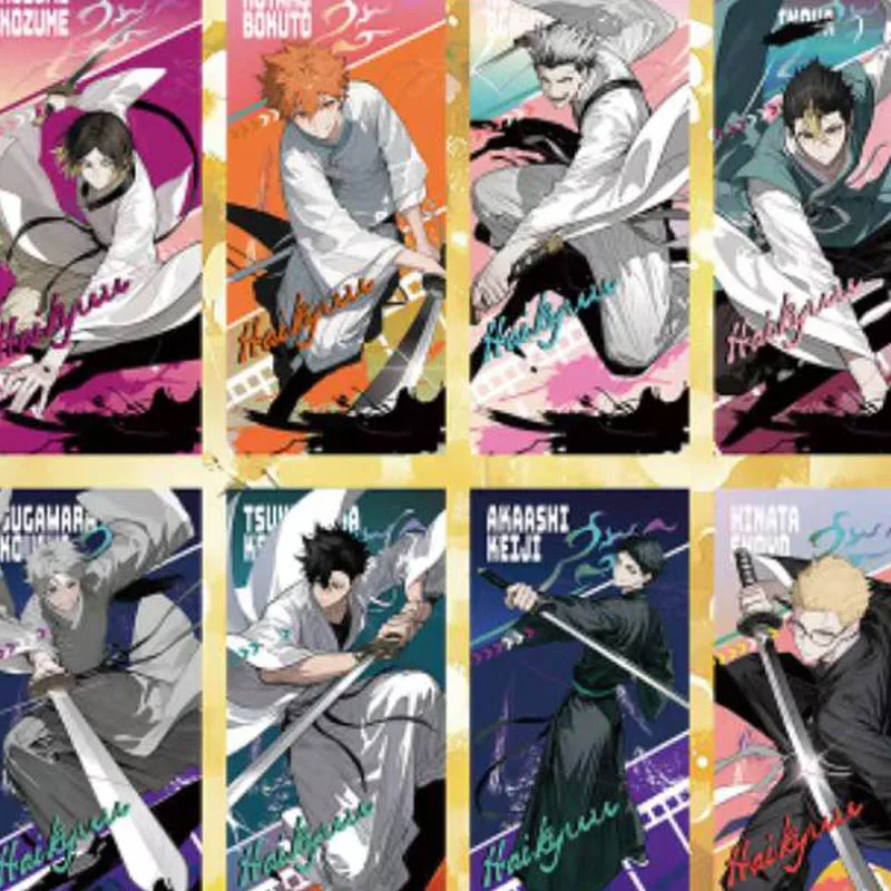 Remai Wenchuang Wholesale Haikyuu Collection Cards Booster Box "Summer Flowers" Series Acrylic Stamp Kids Playing