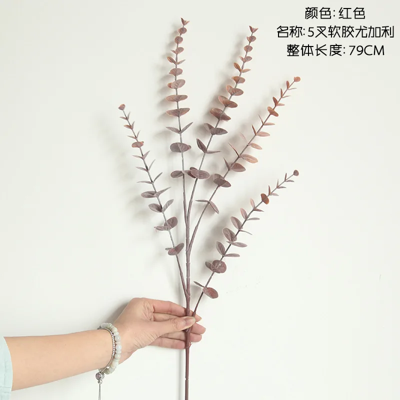 

Artificial Eucalyptus Leaves Eucalyptus Stems Decor Faux Greenery Branches Leaves For Wed Parti Decor Home Decoration