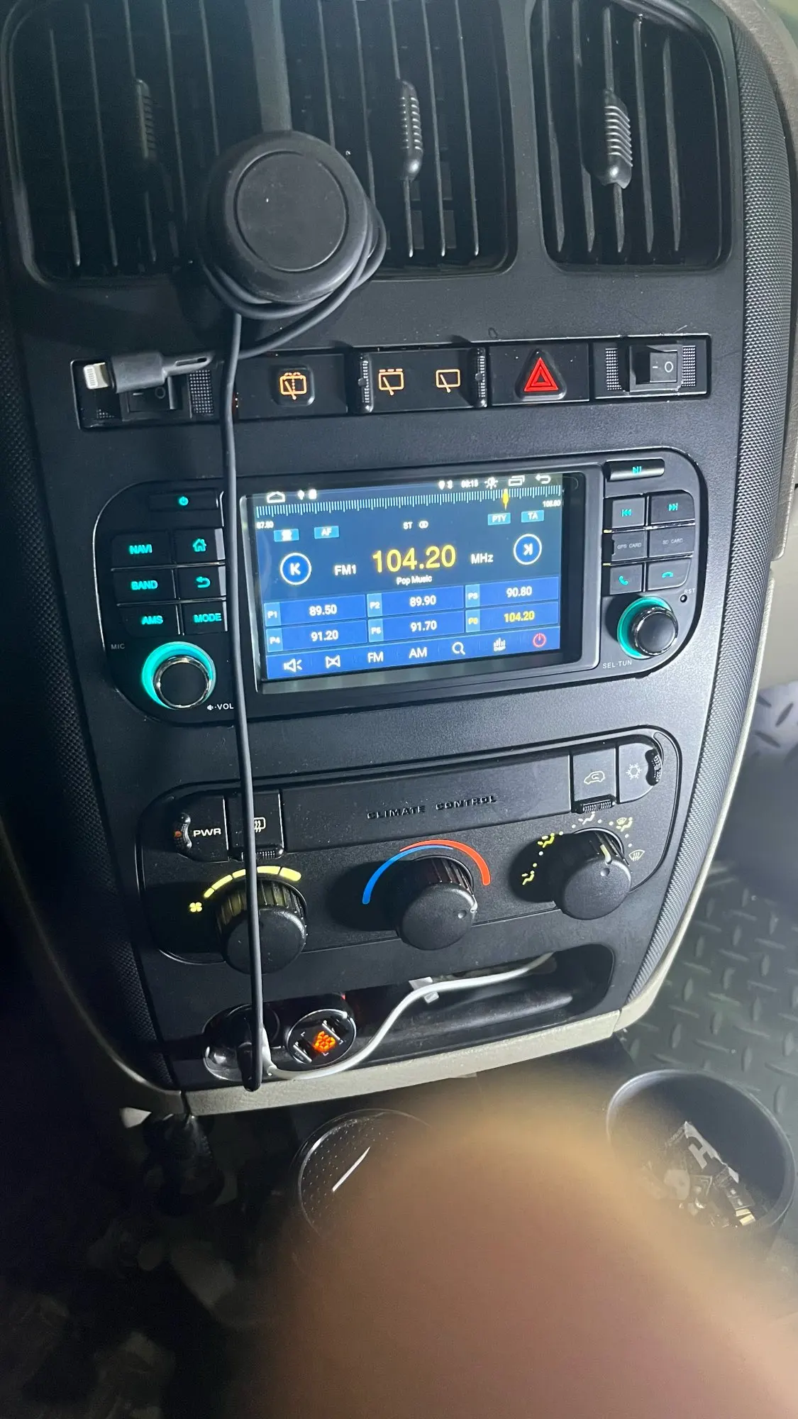 CHSTEK Car Radio For Jeep Grand Cherokee Wrangler Liberty Dodge Chrysler Wireless Carplay GPS WIFI Bluetooth 4G Android 13