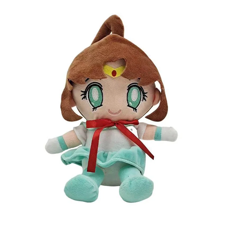 Sailor Moon Plush Toy Cartoon Anime Sailor Chibi Moon Stuffed Doll Kawaii Anime Peripheral Desktop Ornament Friend Birthday Gift - view 6