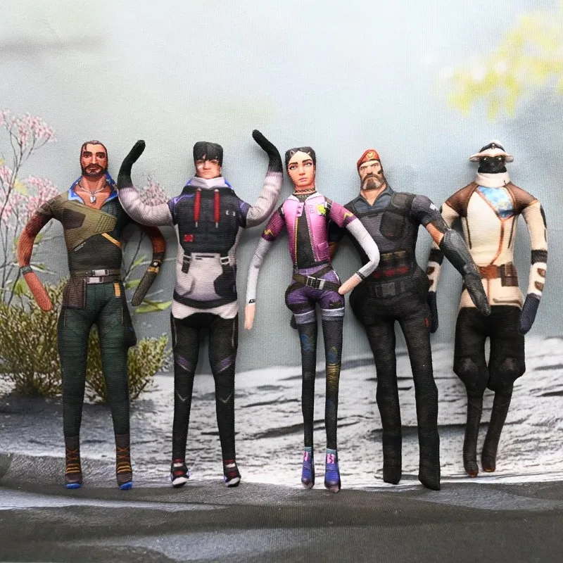 

28cm/11.02in Valorant Iron Wire Skeleton Decorative Doll Game Peripherals Cartoon Figures Accessories Novelty Toy Halloween Gift