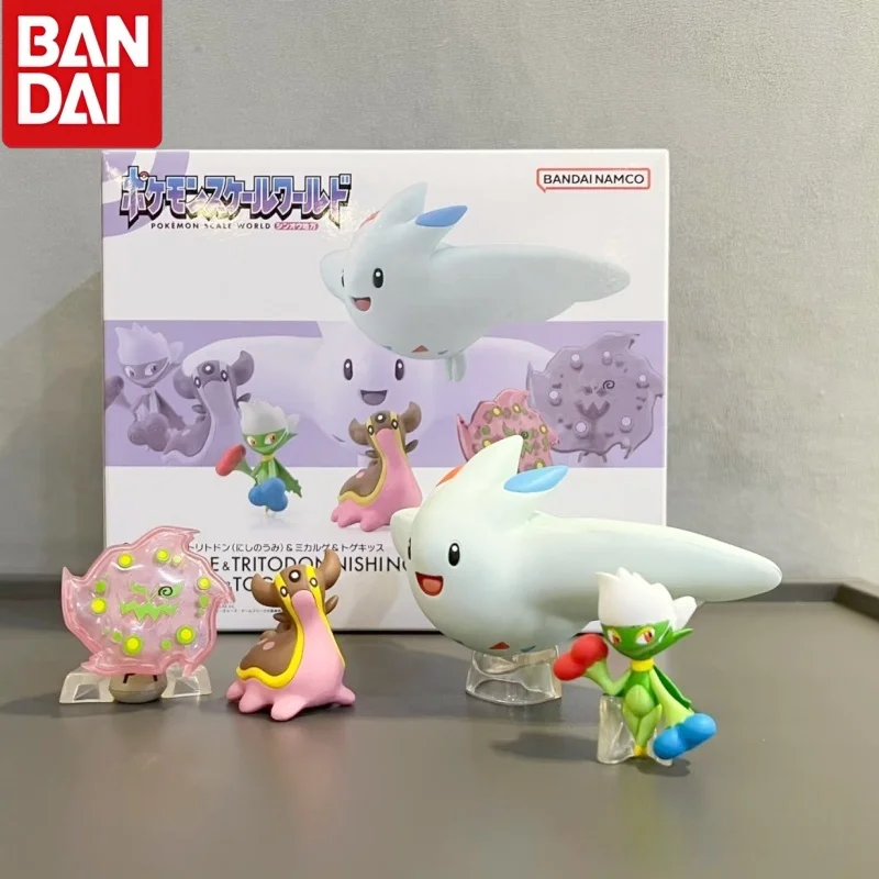 

Original Bandai Pokemon Scale World Sinnoh Region Togekiss Gastrodon Spiritomb Roserade Anime Pokemon Figures Model