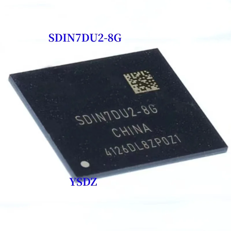 

100% New Original SDIN7DU2-8G BGA EMMC CHIP SDIN7DU2 8G