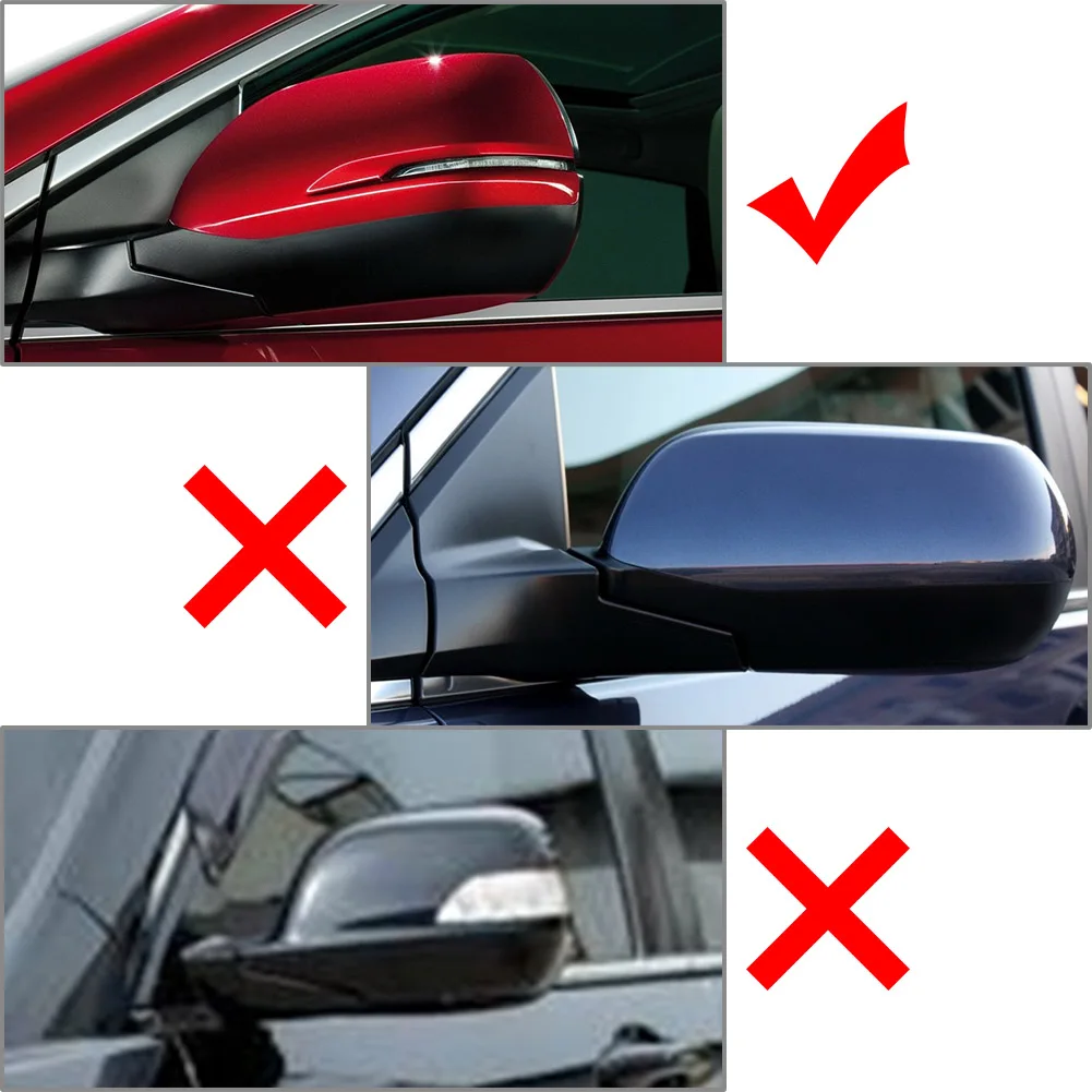 2Pcs Car Chrome ABS Rearview Side Mirror Stripe Trim Cover For Honda CR-V CRV 2012 2013 2014 2015 2016 2017 2018 2019 2020 2021