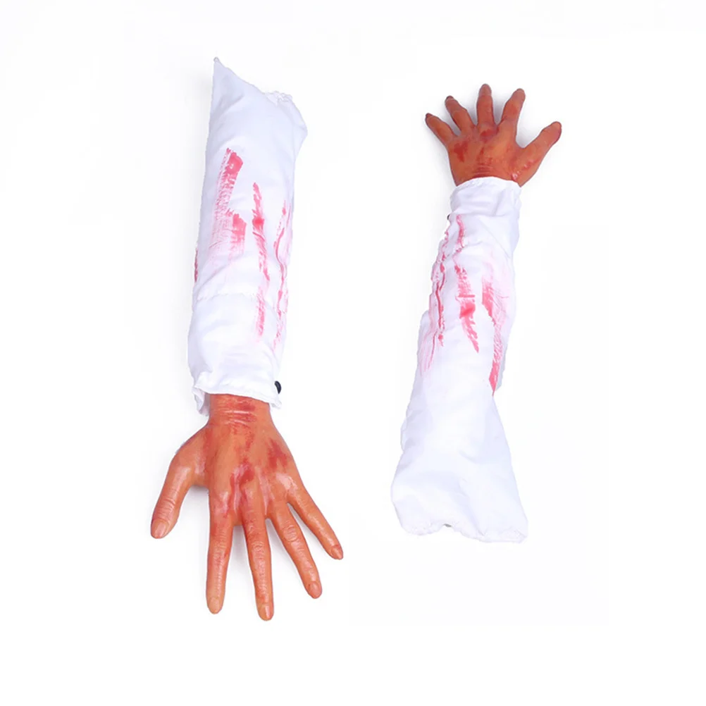 

1pc Fake Hand Prop Realistic Simulation Dead Hand For Halloween Prank Spooky Decoration Photography Stage Show Novelty