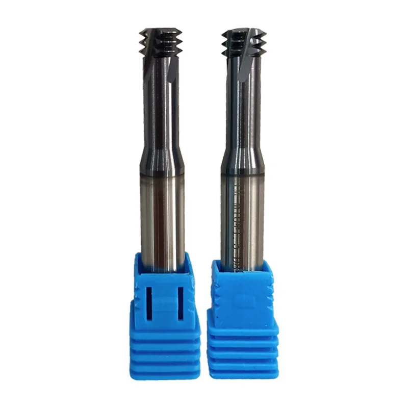 

60-градусный карбид вольфрамовой стали M1 M4 M5 M6 M8 M10 M12 M14 M16 M18 M20 M24 Фреза для резьбы Концевые фрезы для станков с ЧПУ