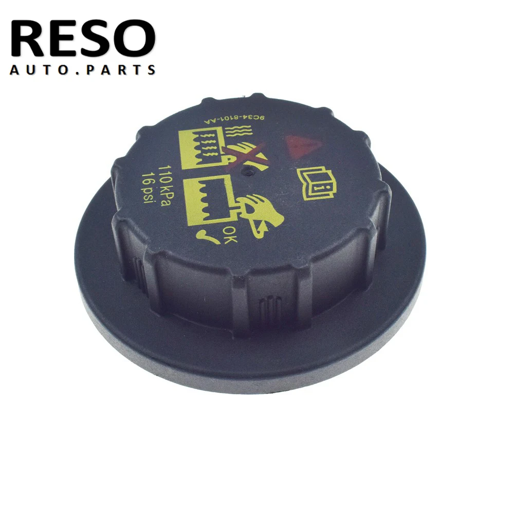 RESO  9C3Z8101B  Radiator Coolant Degas Bottle Reservior Tank Cap for Ford Mustang Taurus F150 F250 F350 E-150 E-250 E-350