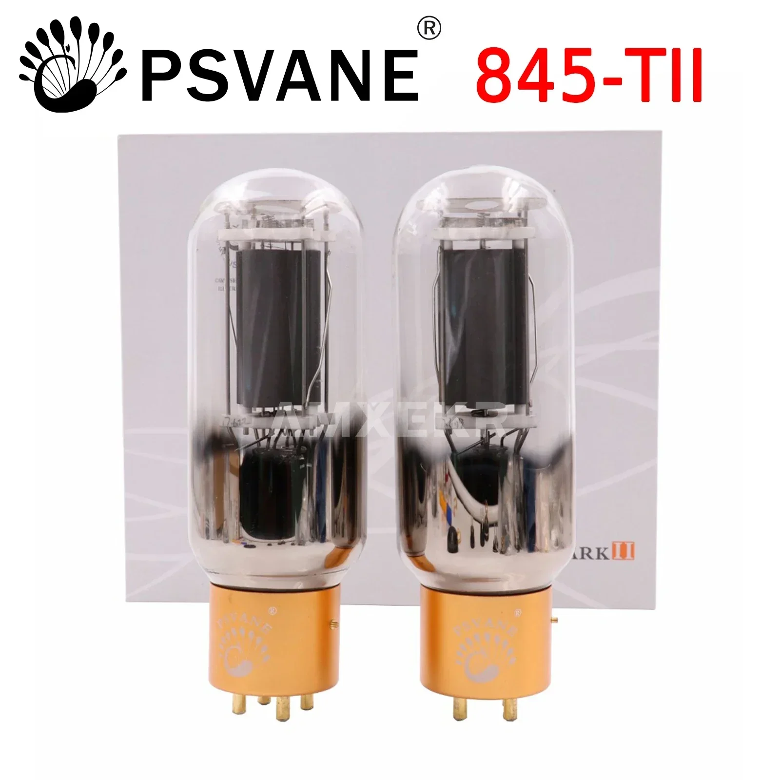 Psvane ชุดสะสม845-TII ท่อคู่สำหรับหลอดสุญญากาศเครื่องขยายเสียง Hi-Fi แอมป์เสียง DIY