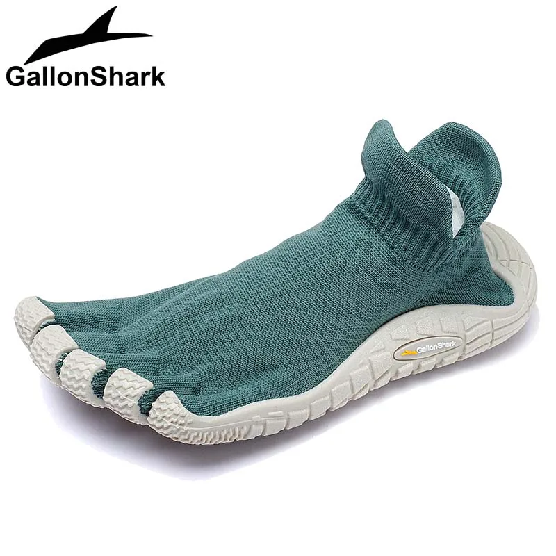 

GallonShark Five Finger Barefoot Sock Shoes, Breathable Knit Non-Slip Yoga Shoes for Women Men, Ideal for Pilates, Home