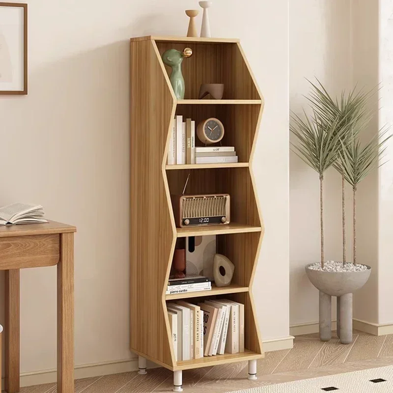

Library Book Shelves Storage Multi-purpose Shelf Rack Modern Furniture Living Room Display Stand Bookshelf Cabinets