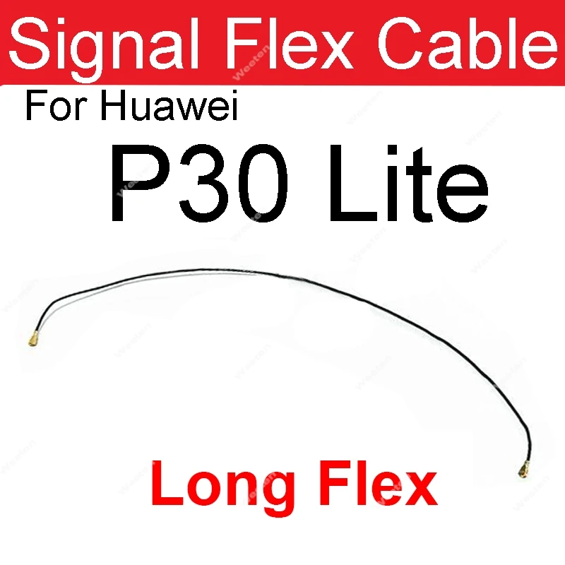 Wifi Coaxial Connector Aerial Flex Ribbon For Huawei P20 P30 P40 Pro P30 Lite P40 Lite P40 Pro+ Antenna Signal Flex Cable Parts