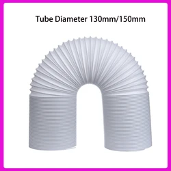 130/150mm Air Conditioner Pipe Universal Duct Extension Pipe Air Vent Ducting Flexible Ventilation Ducting Exhaust Outlet Hose