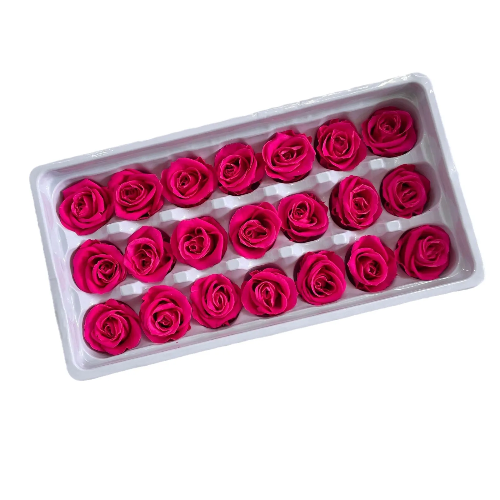 2～3cm/A級プリザーブドローズ　バラの頭　手作りフラワーDIY素材　ギフトボックス　ウェディングデコレーションローズ