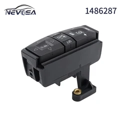 NEVOSA-Multi-Control Botão Interruptor para o volante do caminhão, Acessórios do carro, SCANIA P G R T F K N Series, 1486287S51, 1486287