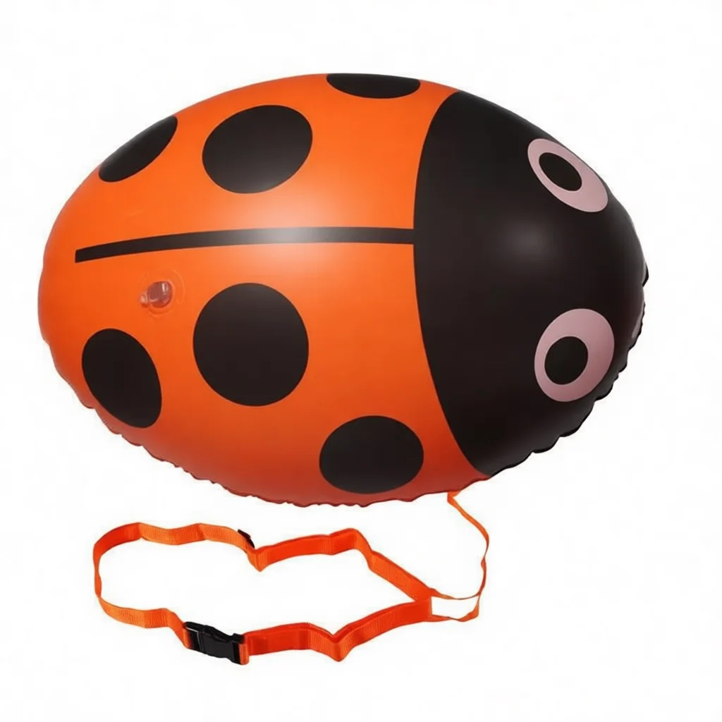 Swim Buoy Open Water - Safe Inflatable Swimming Buoy Double Airbag