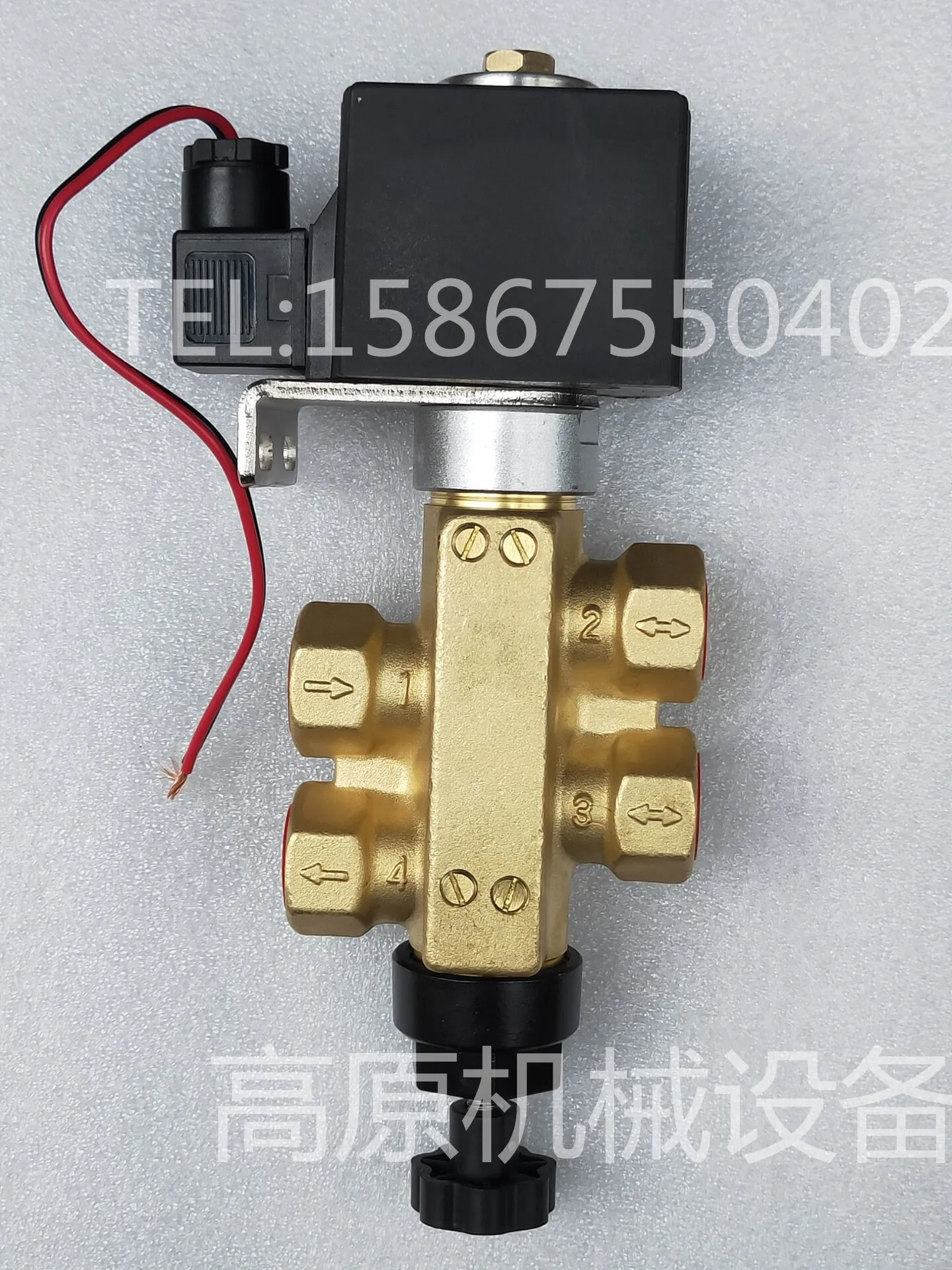 2-position 4-way solenoid valve A102ED-15 2/3-way direct-acting solenoid valve with manual device