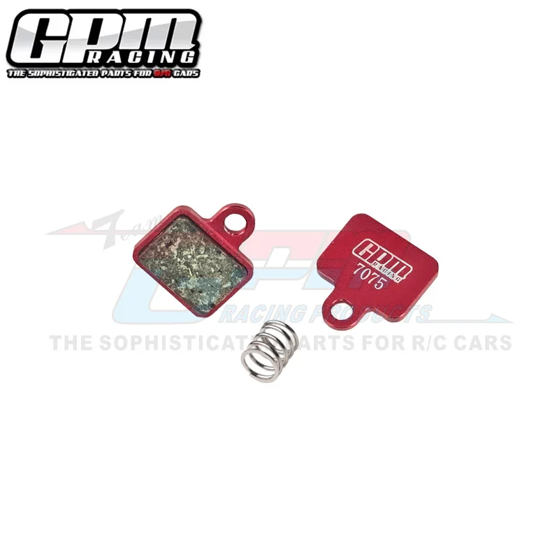 GPM Alu 7075 Embedded Friction Materials Front Brake Pad For LOSI 1/4 Promoto MX