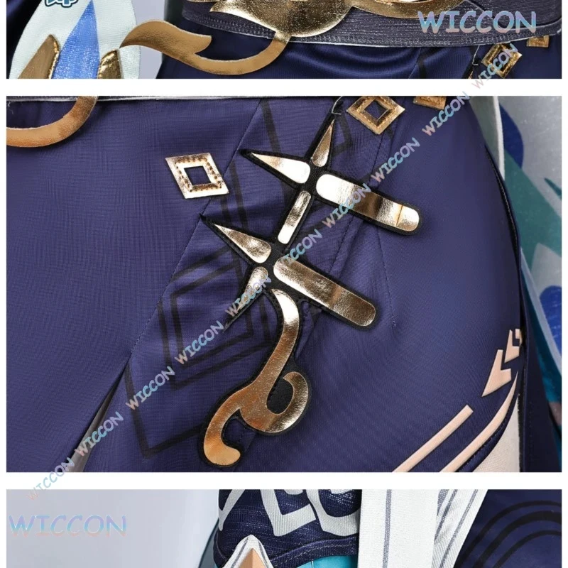 Disfraz de Cosplay Completo del Anime Honkai Impact Vita Jezret, Estilo Mecha de Star Rail, para Juego de Anime