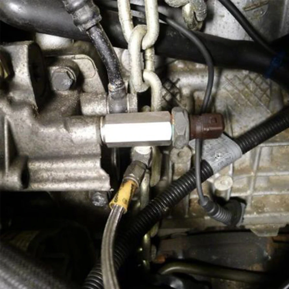 Free Shipping -Stainless Steel 1/8\'\' BSPT Oil Pressure Sensor Sendor Tee Adapter to 1/8 NPT Gauge T-Piece PQY-OGA02