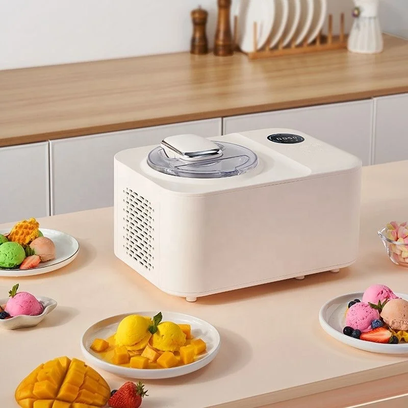 Cheap Very Low Price Low Consumption Hard Ice Cream Home Maker Machine with Fruit Profesionnel Single Commercial