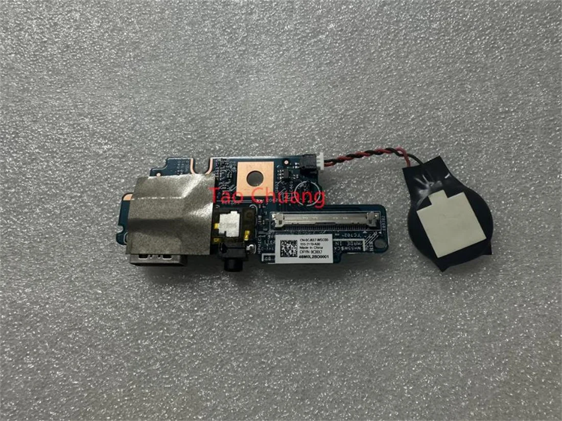 brand new FOR Dell Inspiron 13 7300 7306 2-IN-1 SD Card Reader Board Audio USB Board CJ8X7 0CJ8X7
