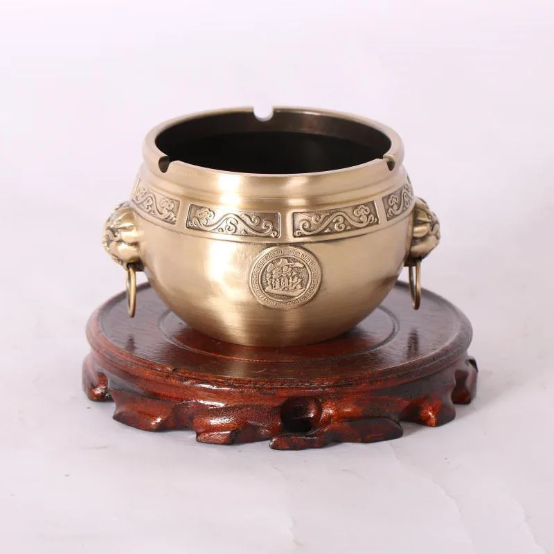 

All Brass E-commerce Direct Supply Tiger Head Censer Incense Burner Manufacturer Wholesale