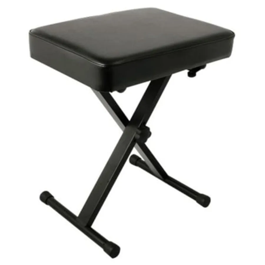 

OEM PKBB1 Adjustable Padded Keyboard X-Style Bench Black 19.5 inches