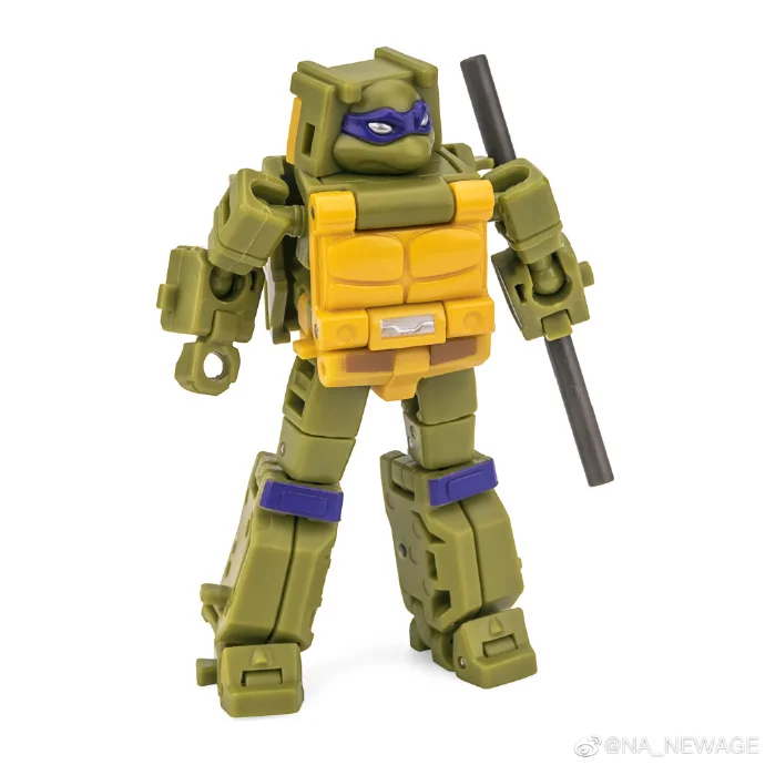 IN STOCK NewAge Toys NA H19N PIZZERIA Teenage Mutant Ninja Turtles Mini Warrior Heroes Action Figure Robot Model Toys