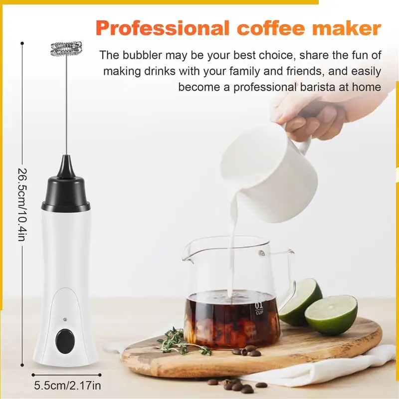 A92p handheld misturador de café elétrico espuma automática leite bebida foamer creme batedor cozinhar agitador batedor ovo com capa