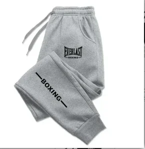 

2025 Autumn EVERLAST Printed Jogging Pants Men's Tracksuit Pants for Women Sweatpants Jogger Brushed Gym Women Winter Trousers