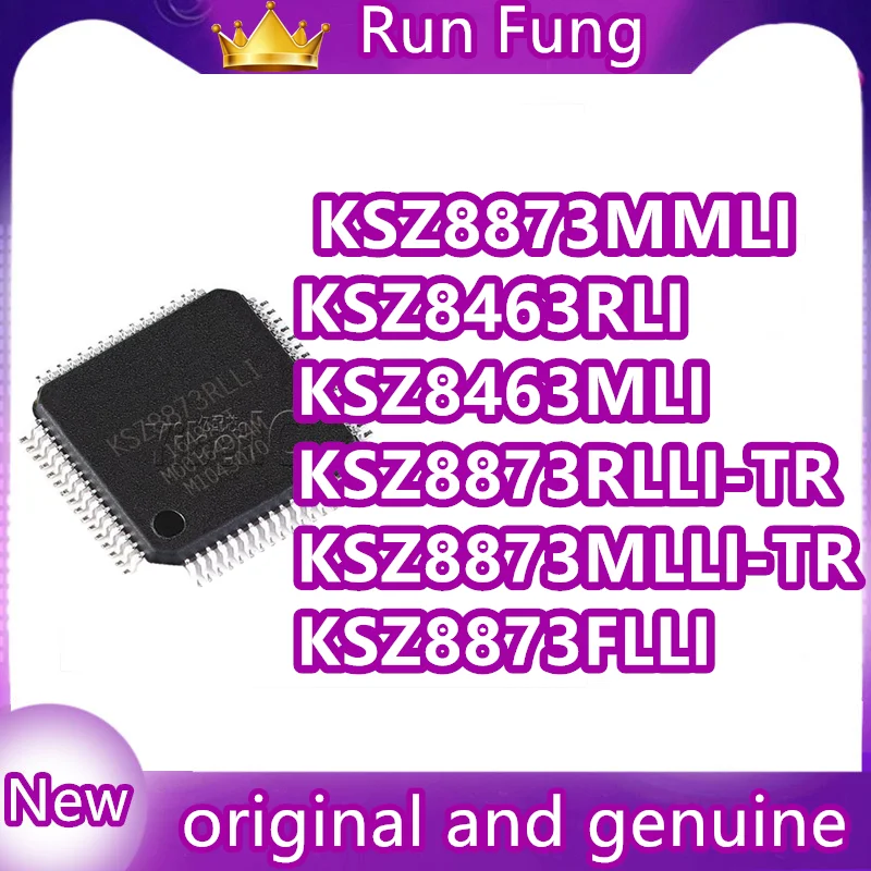 

KSZ8463RLI KSZ8463MLI KSZ8873FLLI KSZ8873MMLI KSZ8873RLLI-TR KSZ8873MLLI-TR LQFP64 Ethernet-контроллер IC-чип в наличии