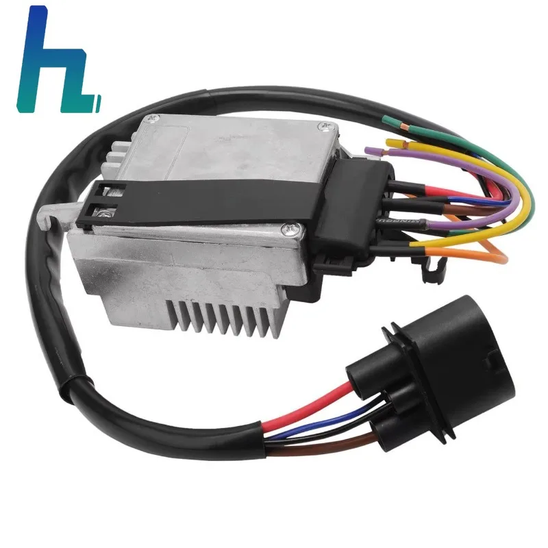 โมดูลควบคุมพัดลมระบายความร้อนหม้อน้ำ 4F0959501C สำหรับรถยนต์ AUDI A6 C6 QUATTRO ปี 05-09 4F0959501G