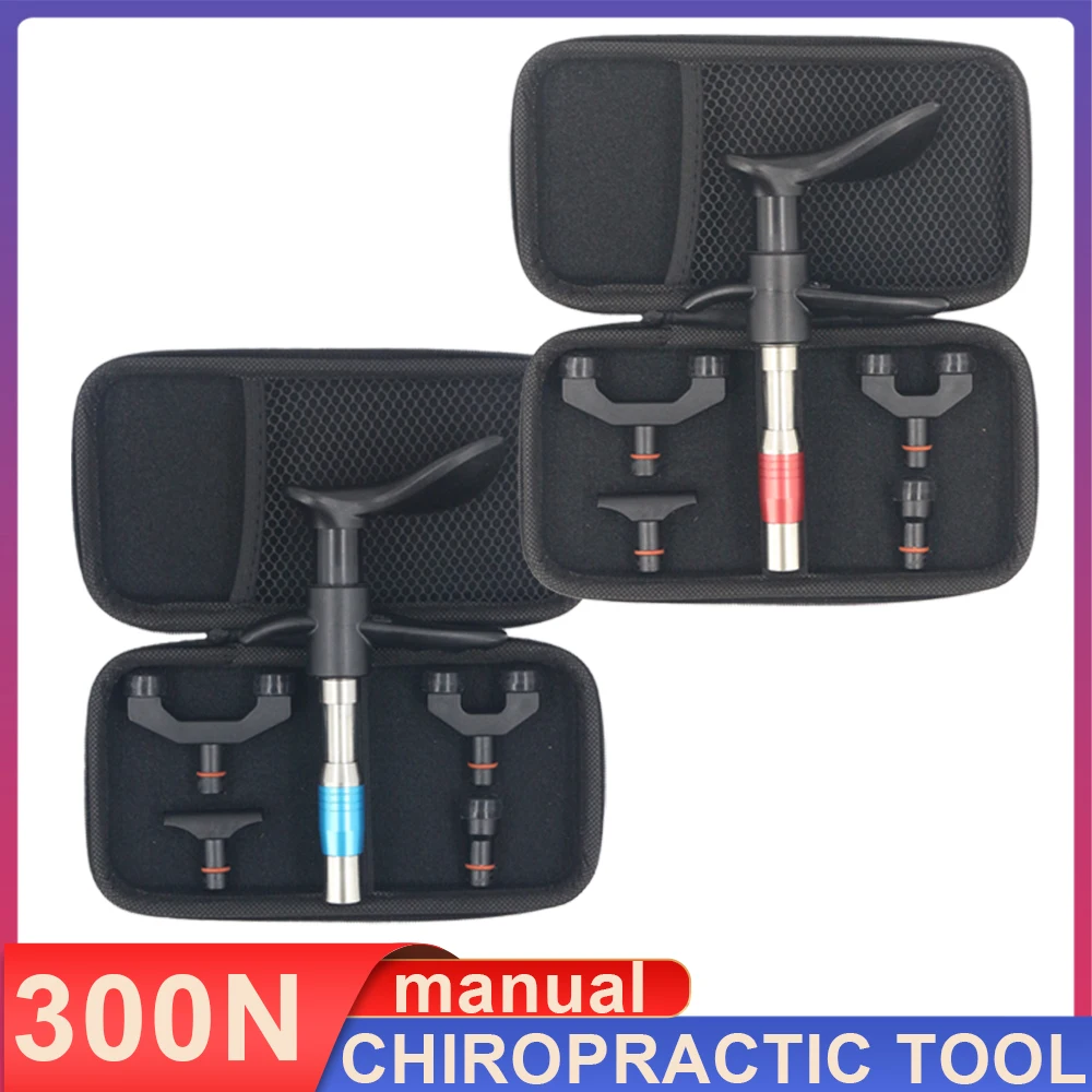 

300N Chiropractic Adjusting Tool Manual Therapy Spine Correction Body Massager Cervical AdjustableTool Gun Home Use