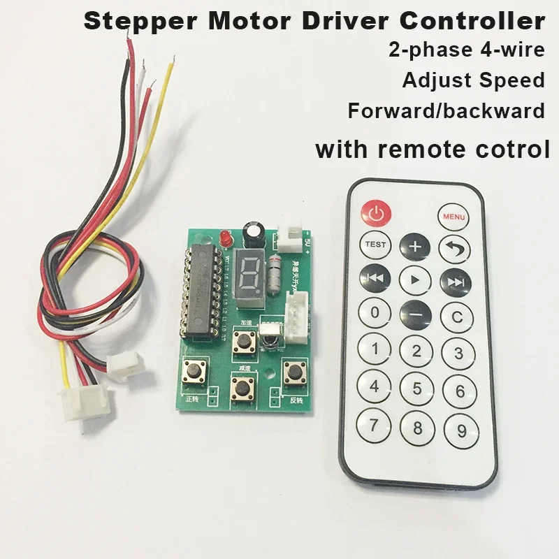 Dc 5V 2-Fase 4-Wire Micro Mini Motore Passo-passo Driver Del Motore Passo-passo Cw Ccw Modulo di Controllo bordo Avanti Indietro