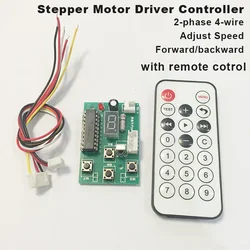 DC 5V 2-phase 4-wire Micro Stepper Motor Driver Mini Stepping Motor CW CCW Controller Module Board Forward Backward