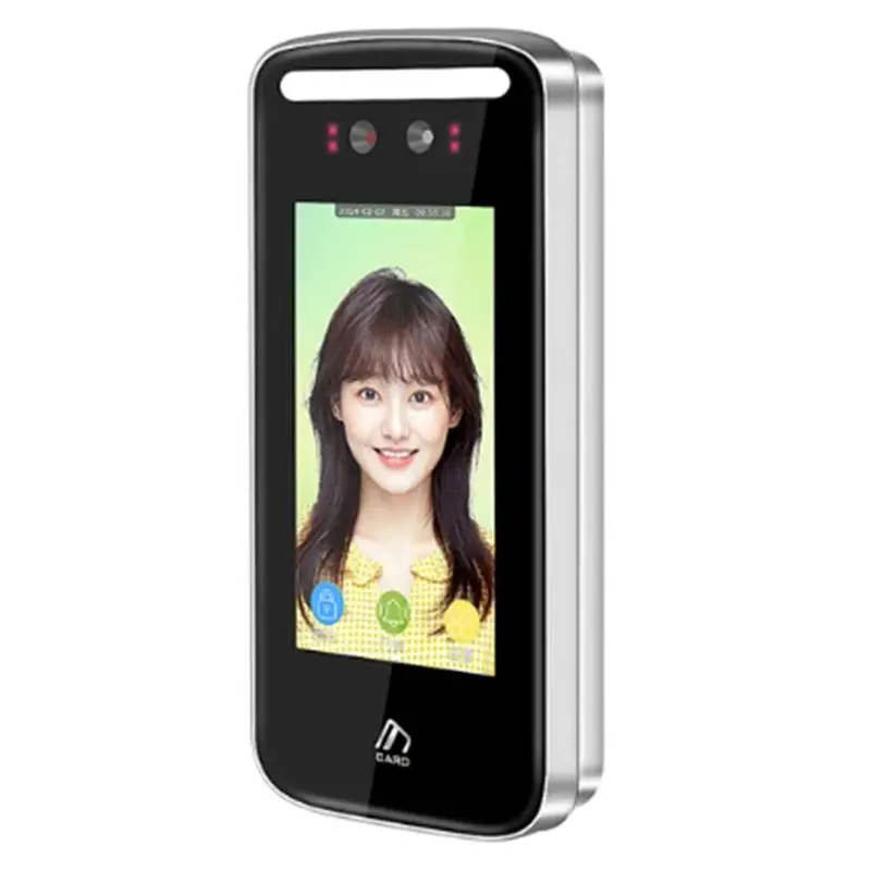 ABVO-Tuya Wifi AI Dynamic Face Recognition Reader Attendance Terminal 5000Face TCP IP 5Inch Screen 125Khz IP54 Waterproof