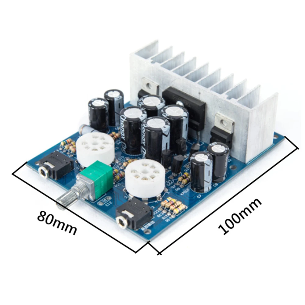 

HIFI kit 6J1 tube pre-and post-stage DIY tube amplifier audio speaker electronic production DIY kit