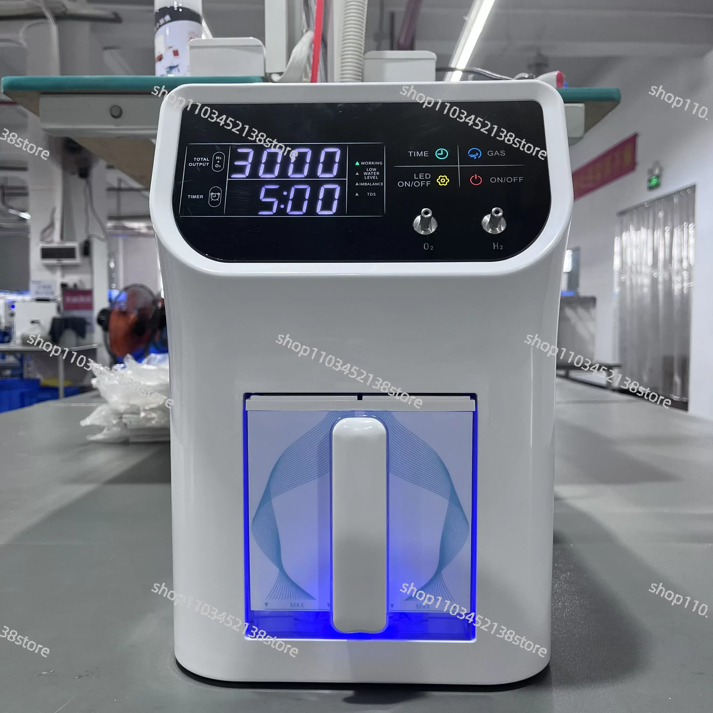 

2023 Hydrogen Inhalation Machine H2 Breathing Portable 1500ml 3000ml Hydrogen PEM Hydrogen Inhaler