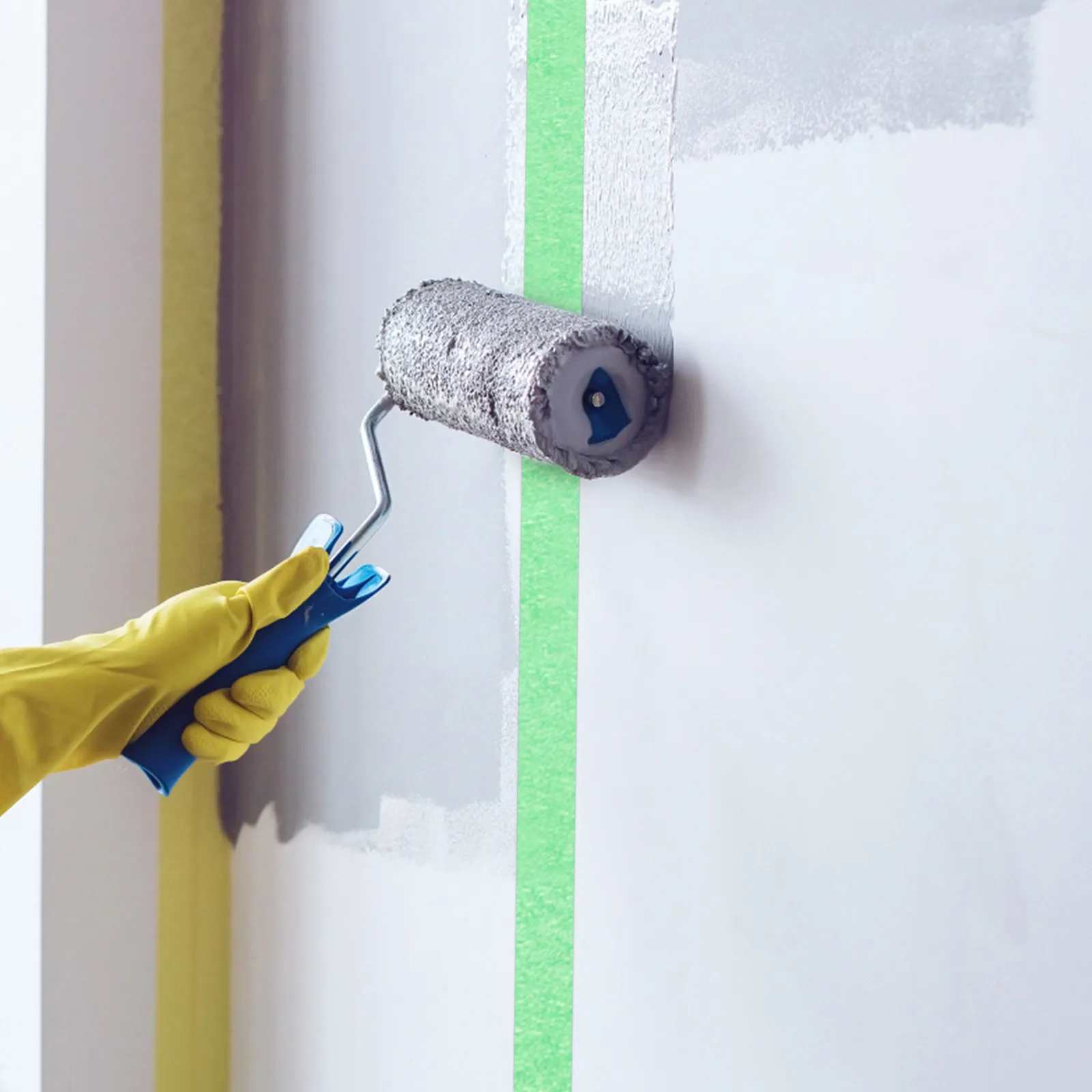 

4 рулона художественной малярной ленты для поделок и декора стен, легко отрывающаяся, не оставляющая следов, для дерева, стекла, плитки, гипсокартона