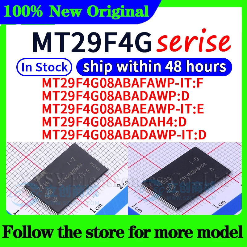 MT29F4G08ABAFAWP-IT:F MT29F4G08ABADAWP:D MT29F4G08ABAEAWP-IT:E MT29F4G08ABADAH4:D MT29F4G08ABADAWP-IT:D In stock 48 hours ship
