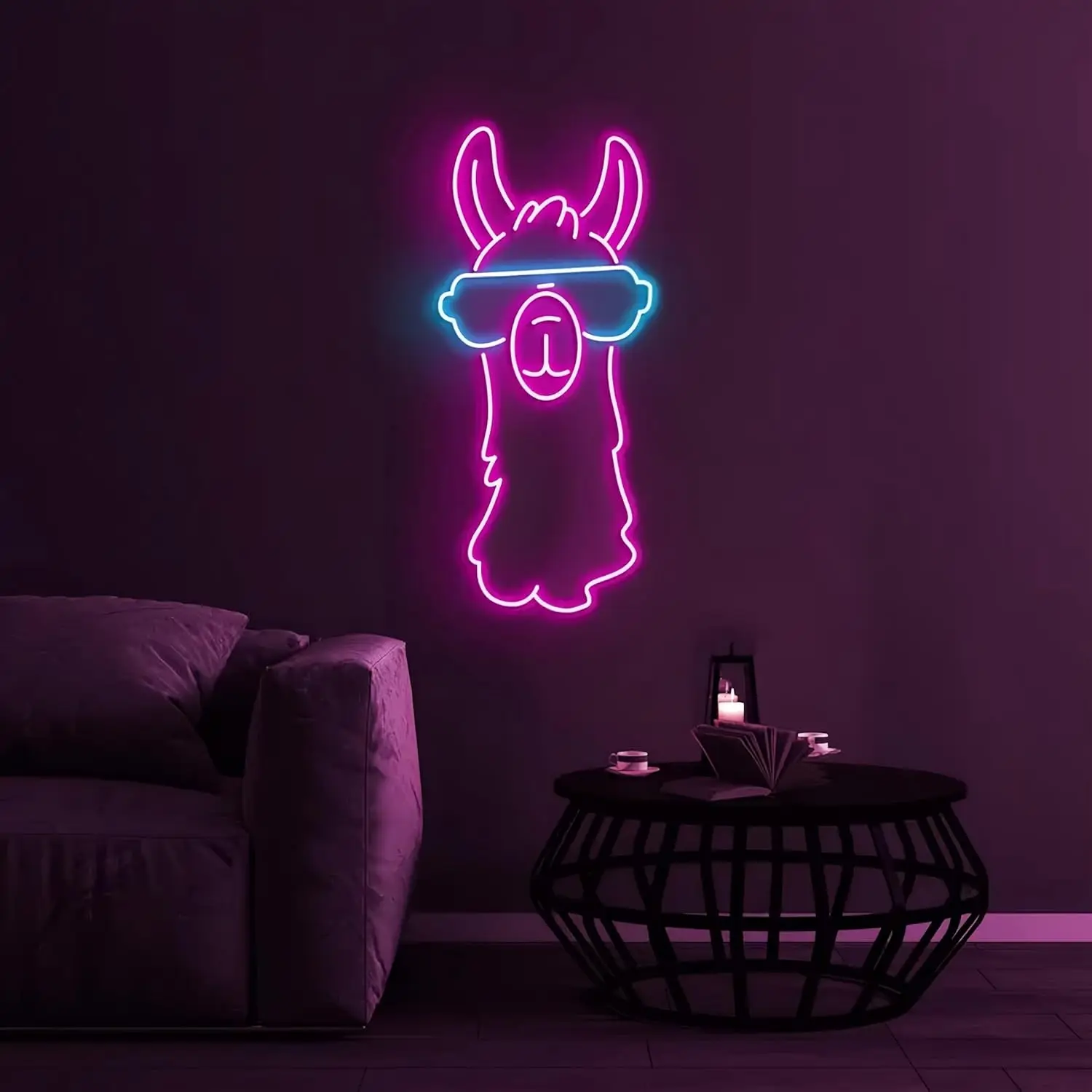 

Cute Animal Neon Sign USB Powered LED Neon Light for Party Game Room Bar Bedroom Aesthetic Decortion Gift Street Art Wall Lights
