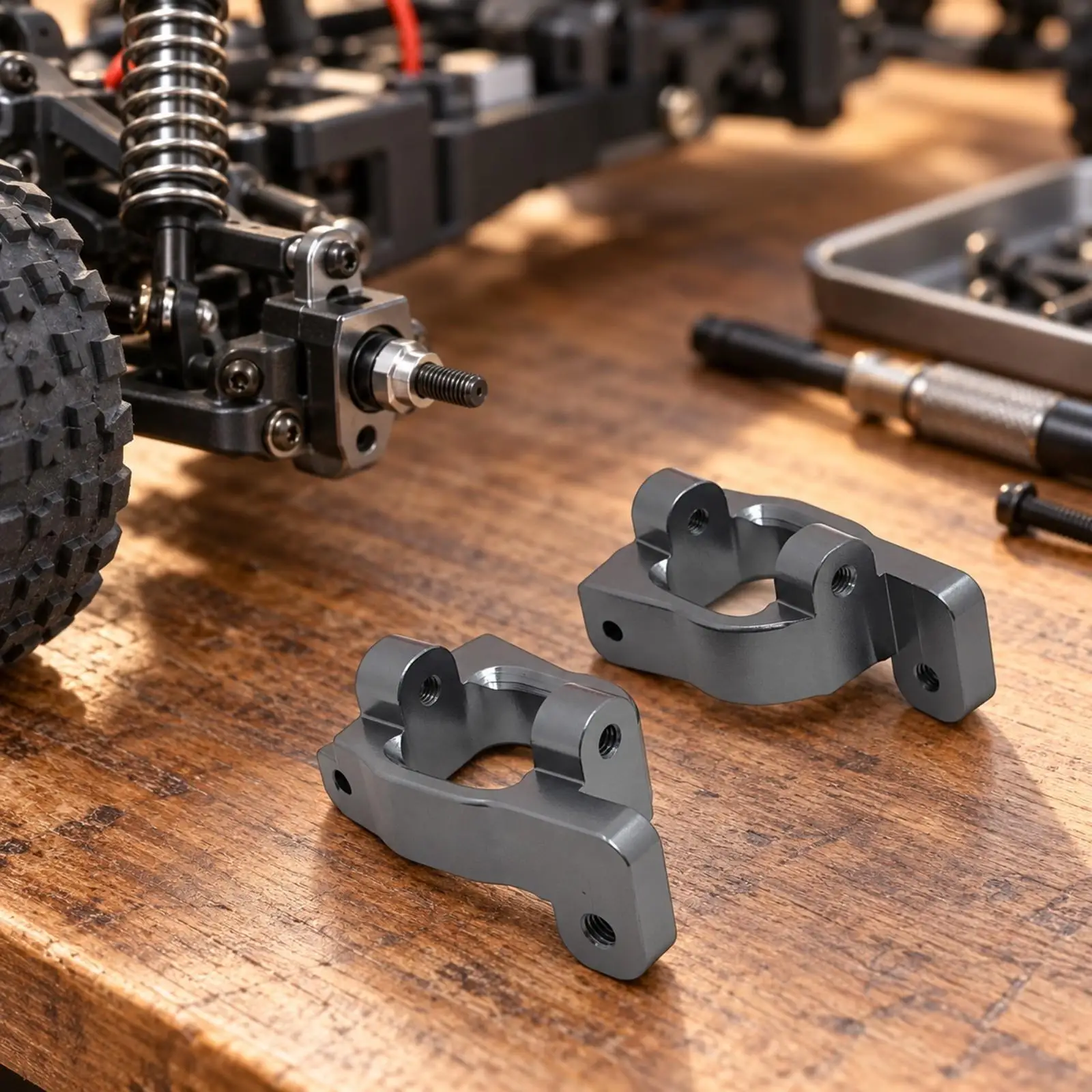 RC Car Chassis Parts Purple Alloy Frame Car Metal Mounting Bracket Low Profile Design for 1 12 Scale Vehicle Upgrade Components