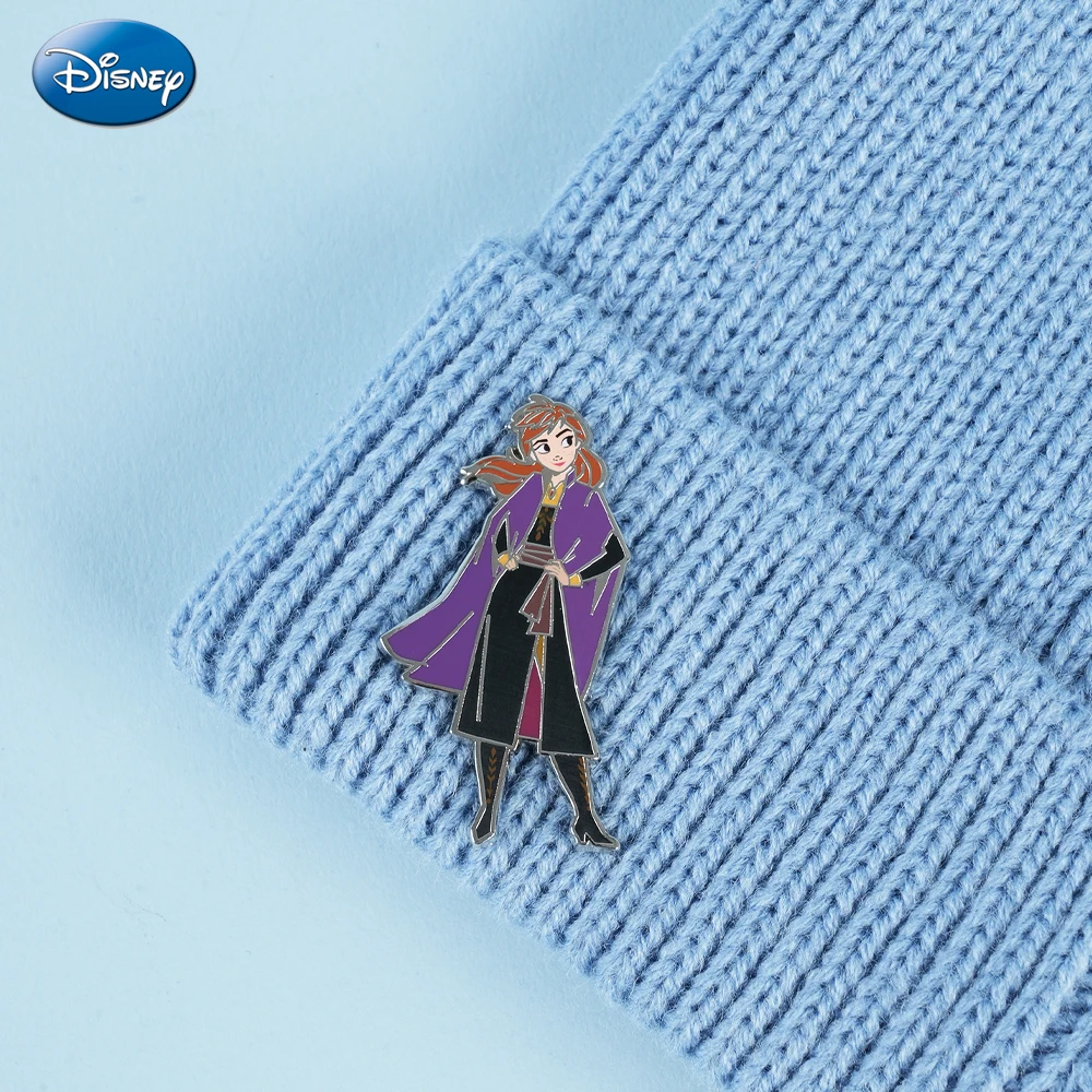 1 Stück Disney Frozen Offiziell lizenzierte Sammel-Pins aus Zinklegierung, Emaille-Pin, Anna Elsa Jacken-Reversnadel, Anime-Rucksack-Pin – Detail 10