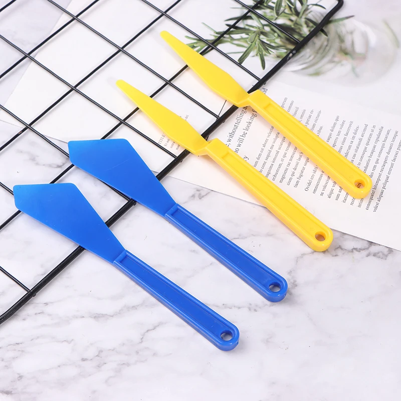 5Pcs Car Window Tint Tools Plastic Wrap Shank Gasket Squeegee Long Handle Micro Squeegee Car Tinting Wrap Tool Corner Scraper